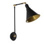Opviq Berceste - N-682 Lámpara de pared negra
